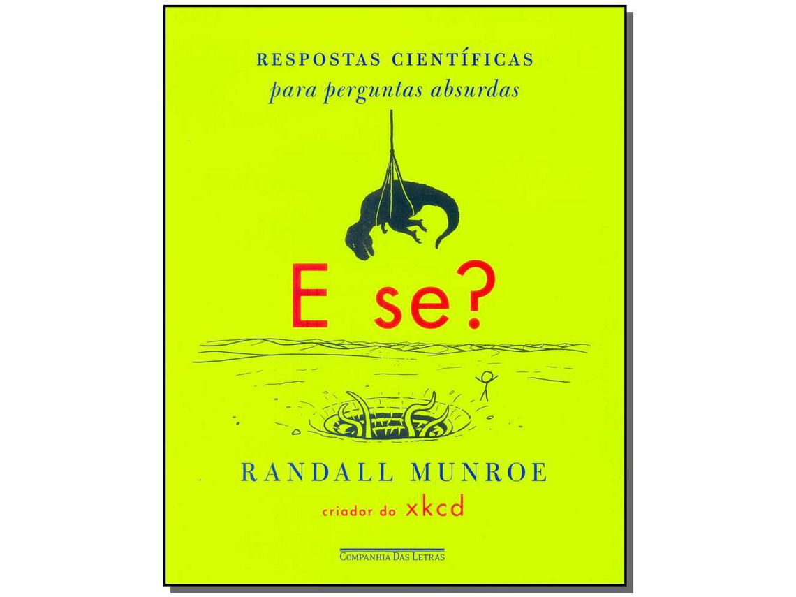 Livro E Se? de Randall Munroe e Erico Assis (Português)
