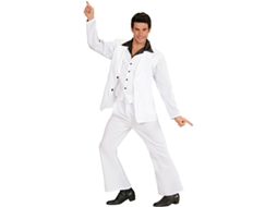 Fato de Disco Fever em fato branco para homem