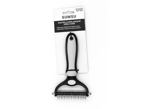 Pincel Removedor de Nós de Dupla Face Grande 17X10,2X2,7 Cm SUMSU