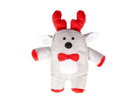 Peluche Navideño de Reno Plush Square para Perro DUVO PLUS