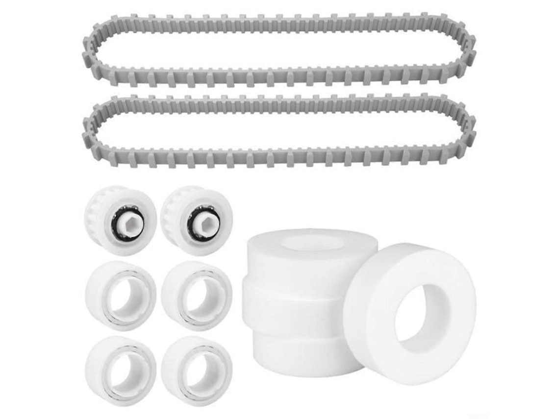 Kit de Substituição para Aspirador de Piscina Robô Dolphin 9985006 r2: Trilhos e Anéis 6101611 r4, Compatível com os Modelos M400 e S200. CHARM