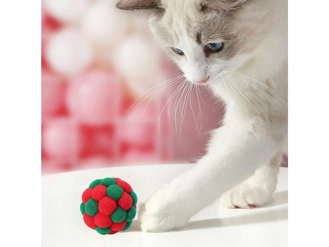 Bolas de Brinquedo para Gatos com Sinos,Bolas de brinquedo de gato