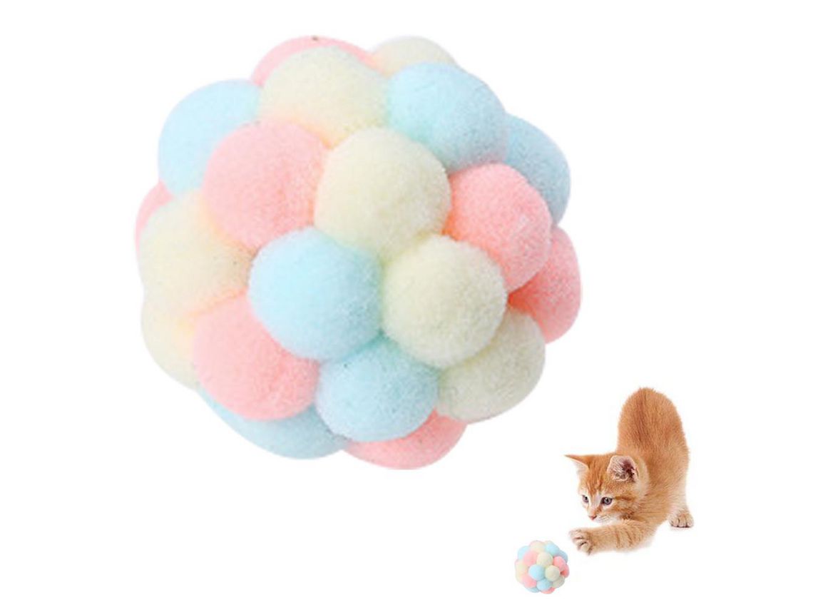 Bolas de Brinquedo para Gatos com Sinos,Bolas de brinquedo de gato