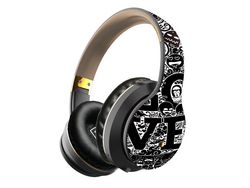 Auscultadores Over Ear JL-EIGHT Bluetooth Preto