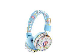 Auscultadores Ah Over Ear JL-EIGHT Bluetooth Azul