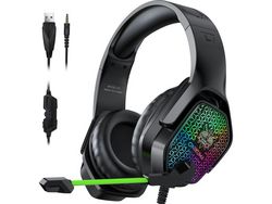 Auscultadores Over Ear JL-EIGHT Bluetooth Preto
