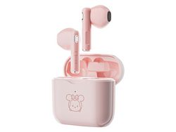 Auriculares Bluetooth True Wireless JLTRUM A7 (In Ear - Microfone - Rosa)