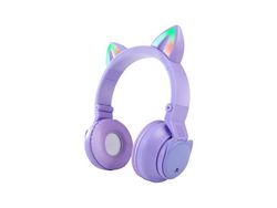 Auscultadores Over Ear JL-EIGHT Bluetooth Roxo