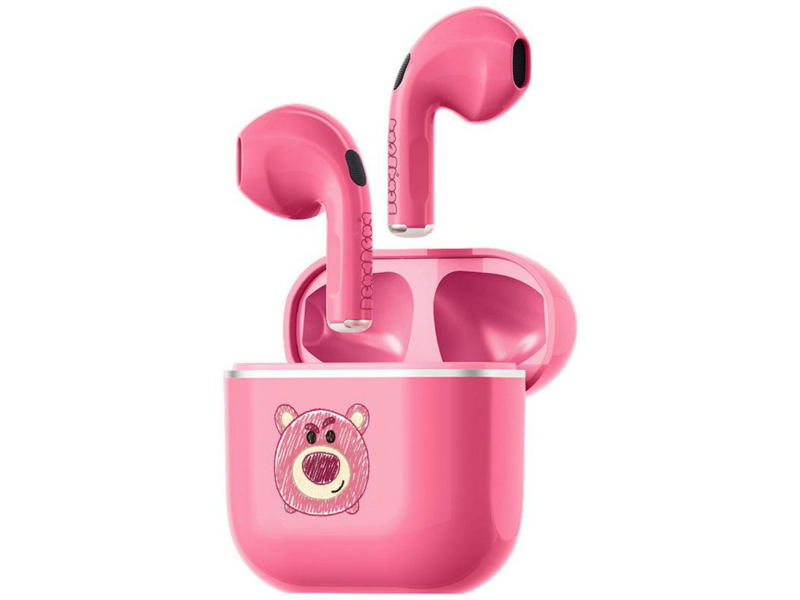 Auriculares In Ear JL-EIGHT True Wireless Bluetooth Rosa