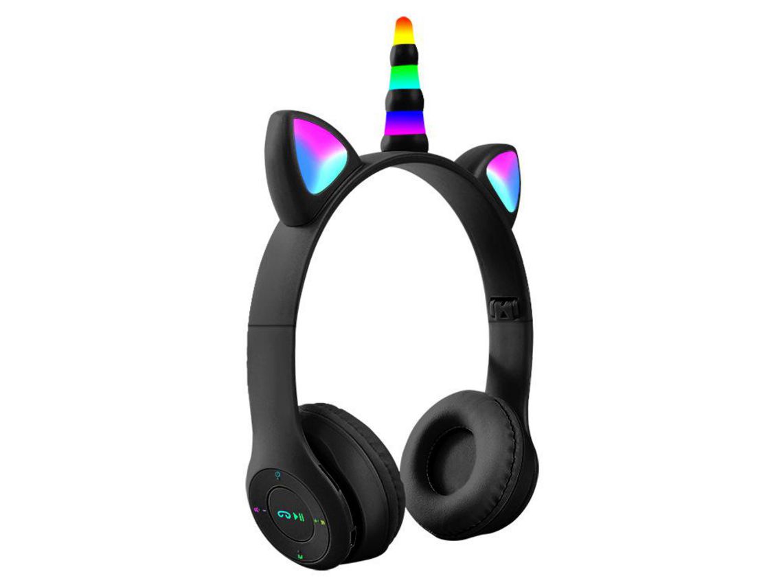 Auscultadores Bluetooth JLTRUM J47 (Over Ear - Preto)
