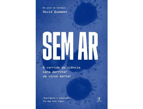 Livro Sem ar de David Quammen ( Português )