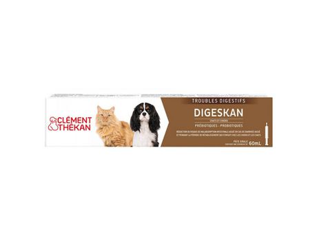 Digeskan Pasta Oral Gatos e Cães 60 Ml CLÉMENT THÉKAN