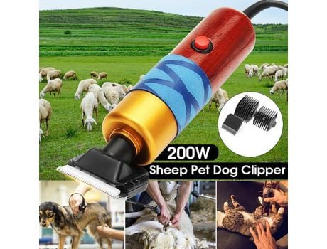 Tosquiadeira Elétrica para Animais de Estimação 200 W Cão Ovelha Animais Lã de Alpaca NEUFU