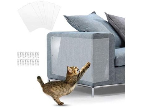 Conjunto de 6 Proteções de Móveis para Gatos Contra Arranhões Proteção de Sofá para Sofá Anti Risco de Gato FLLIBERTE