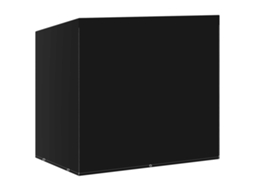Swing Bench Cover, Swing Bench Covers Vidaxl Preto Polietileno (185 X 117 X 170 Cm)