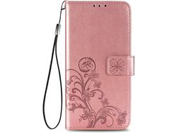 Capa para Samsung HONGWE. com Porta-Cartões Premium Castanho