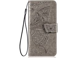 Capa Fólio para Samsung HONGWE. com Porta-Cartões Castanho
