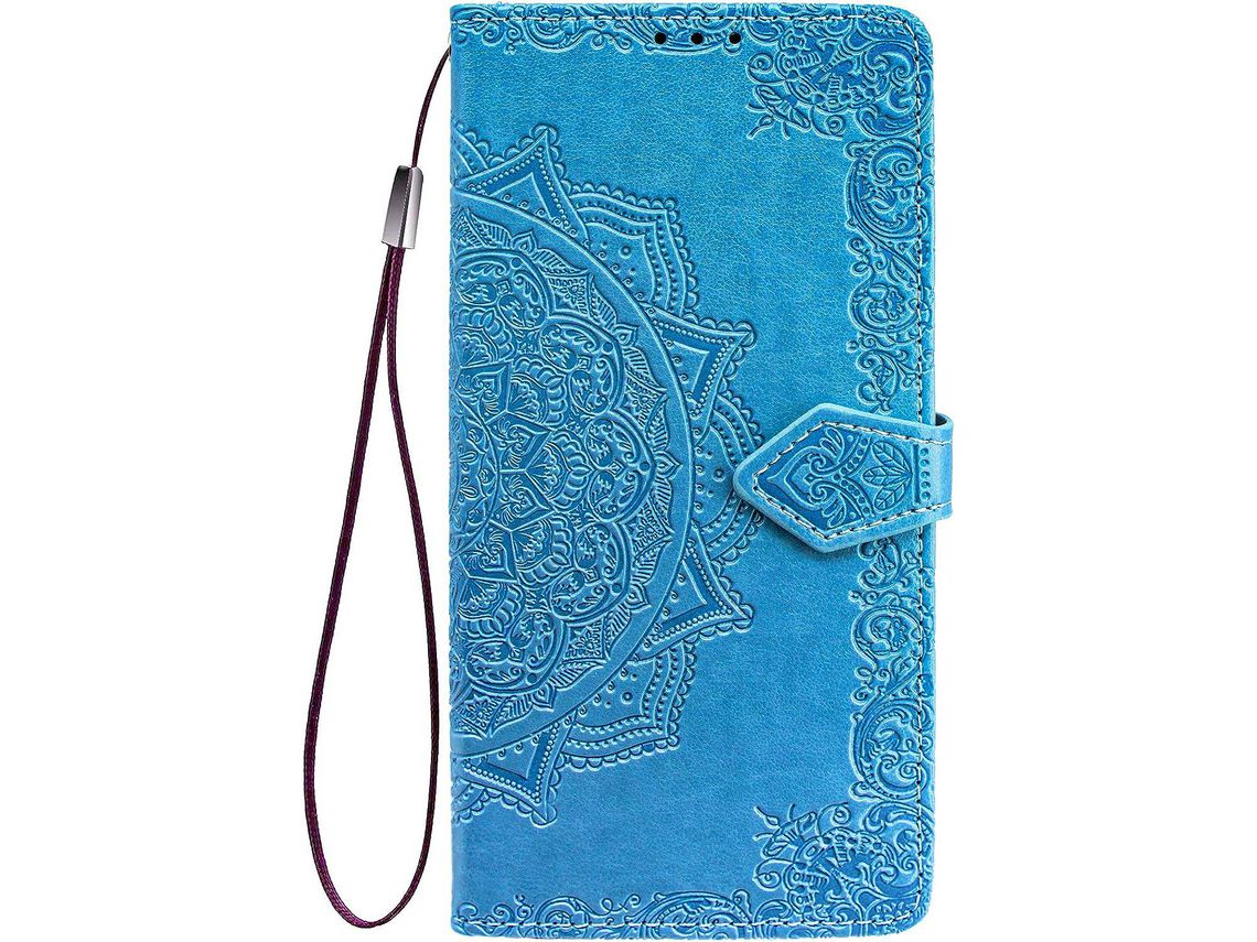 Capa para Xiaomi Poco F4 Gt HONGWE. com Porta-Cartões Premium Castanho