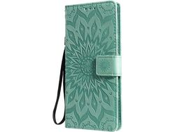 Capa Fólio para Xiaomi Poco X3, Poco X3 HONGWE. Pele Castanho