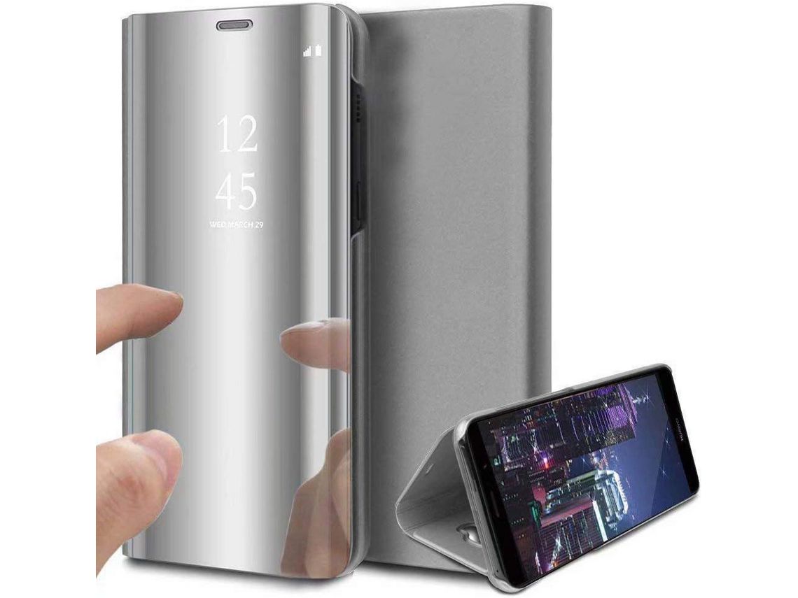 Caneta Stylus Espelho Dobrável Fina Absorção Protetora para Moto G Stylus HONGWE. Anti-Choque Transparente