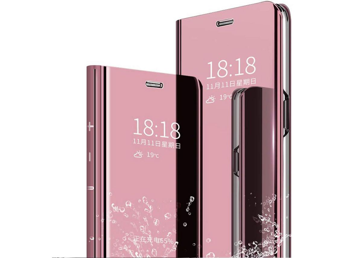 Capa para Huawei P Smart, P Smart+, P Smart Z HONGWE. Rosa