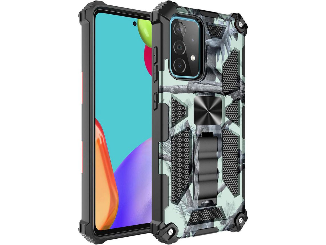Capa para iPhone 13 HONGWE. Anti-Choque Magnética Verde