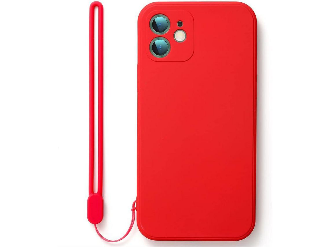 Capa para iPhone 13 Mini HONGWE. Silicone Anti-Choque