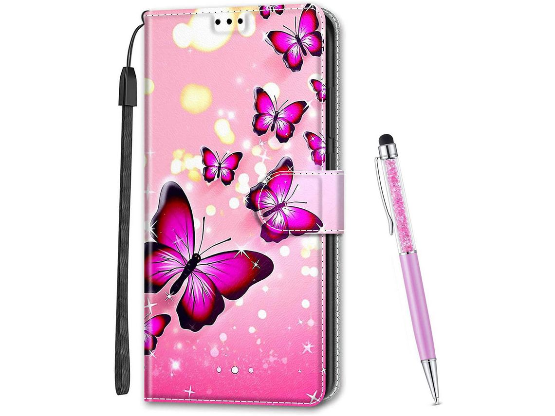 Capa Fólio para Samsung Galaxy A41 HONGWE. Multicor