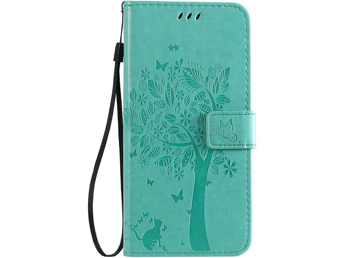 Capa Fólio para Xiaomi 11T HONGWE. Pele Sintética Anti-Choque Magnética Multicor