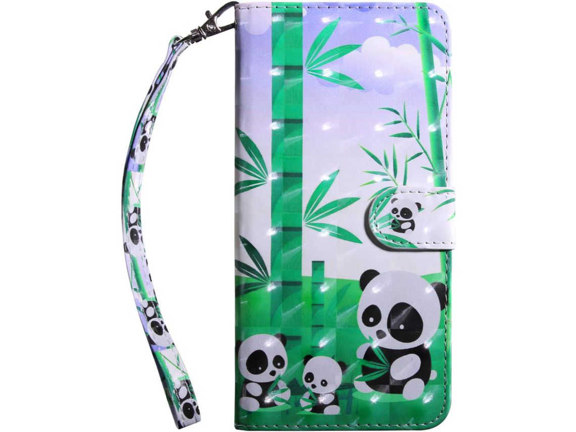 Capa Fólio para Samsung HONGWE. Pele Multicor