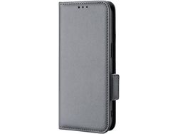 Capa Fólio para Samsung Galaxy A13 HONGWE. Pele Sintética Magnética Castanho