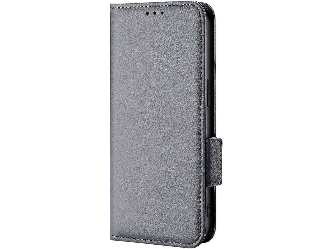 Capa Fólio para Samsung Galaxy A13 HONGWE. Pele Sintética Magnética Castanho