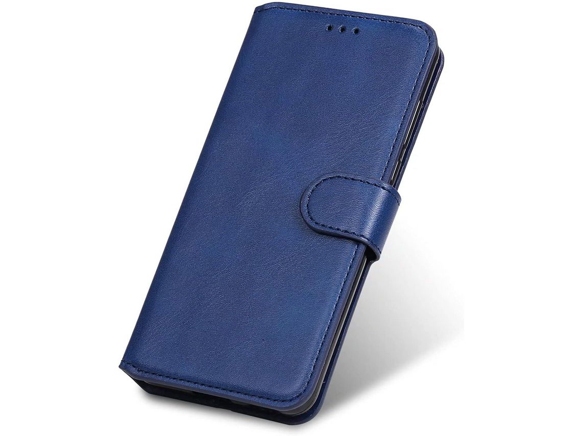 Capa Fólio para Huawei Mate 50 Pro HONGWE. Pele Sintética Magnética Castanho