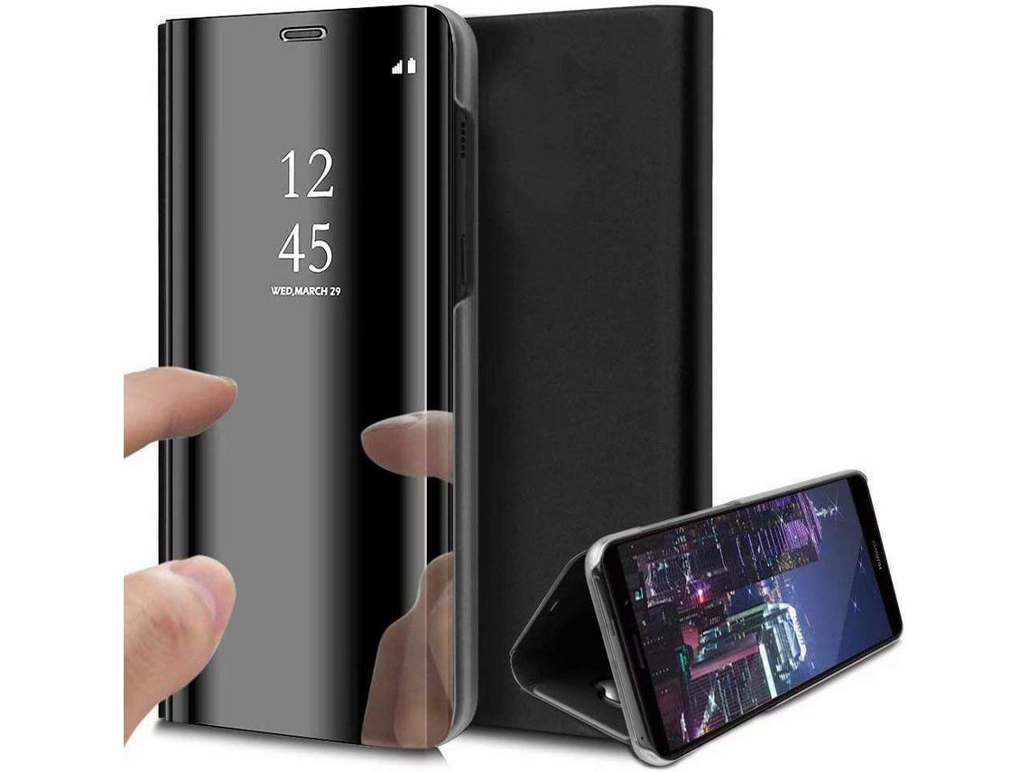 Caneta Stylus Fina Dobrável Espelho Retrovisor Absorção para Moto G Stylus HONGWE. Anti-Choque Transparente