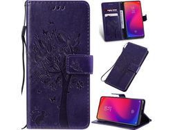 Capa Fólio para Samsung Galaxy A30 HONGWE. Pele Castanho