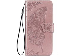 Capa Fólio para Xiaomi Poco M4 Pro, Poco Pro 5G HONGWE. com Porta-Cartões Vintage Castanho