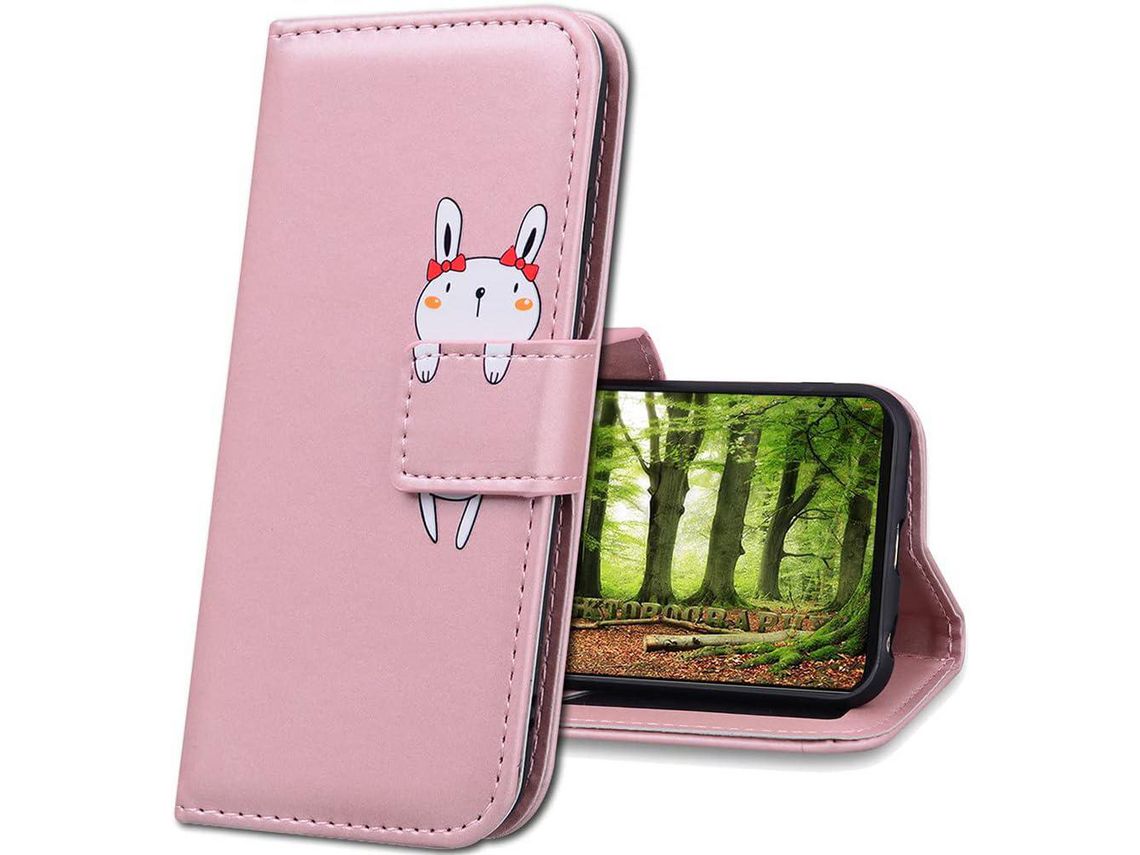 Capa Fólio para Samsung Galaxy A3 HONGWE. Castanho