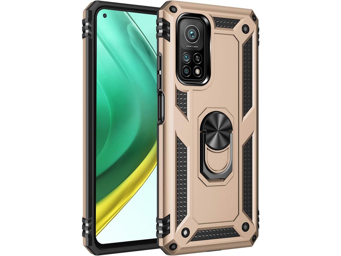 Capa para iPhone 14 HONGWE. Anti-Choque Dourado