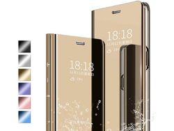 Capa para Samsung HONGWE. Anti-Choque Dourado