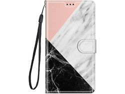 Capa Fólio para Samsung HONGWE. Pele Sintética Multicor
