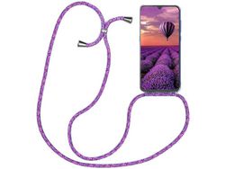 Capa com Cordão para iPhone 13 Mini HONGWE. Silicone Transparente