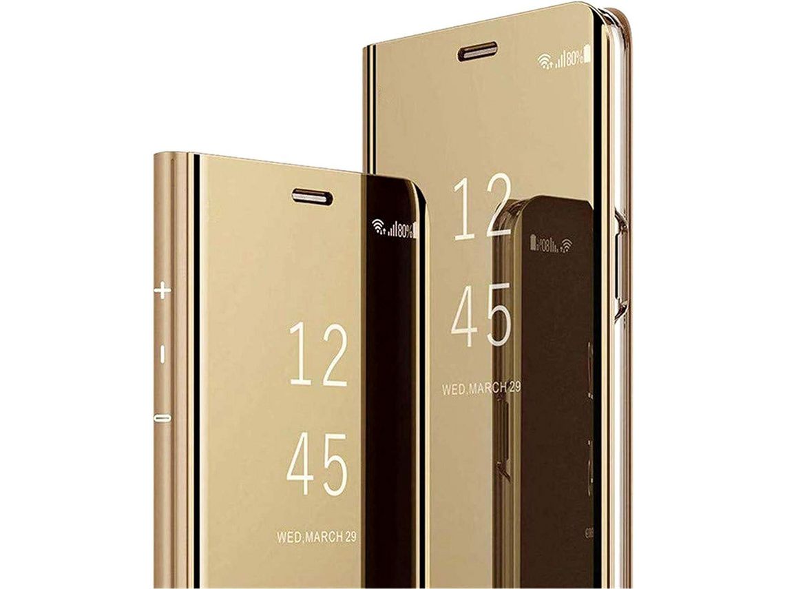 Capa para Xiaomi Poco M3 HONGWE. Plástico Rígida Dourado