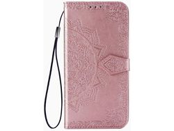 Capa Fólio para Oppo A53S 5G HONGWE. Rosa