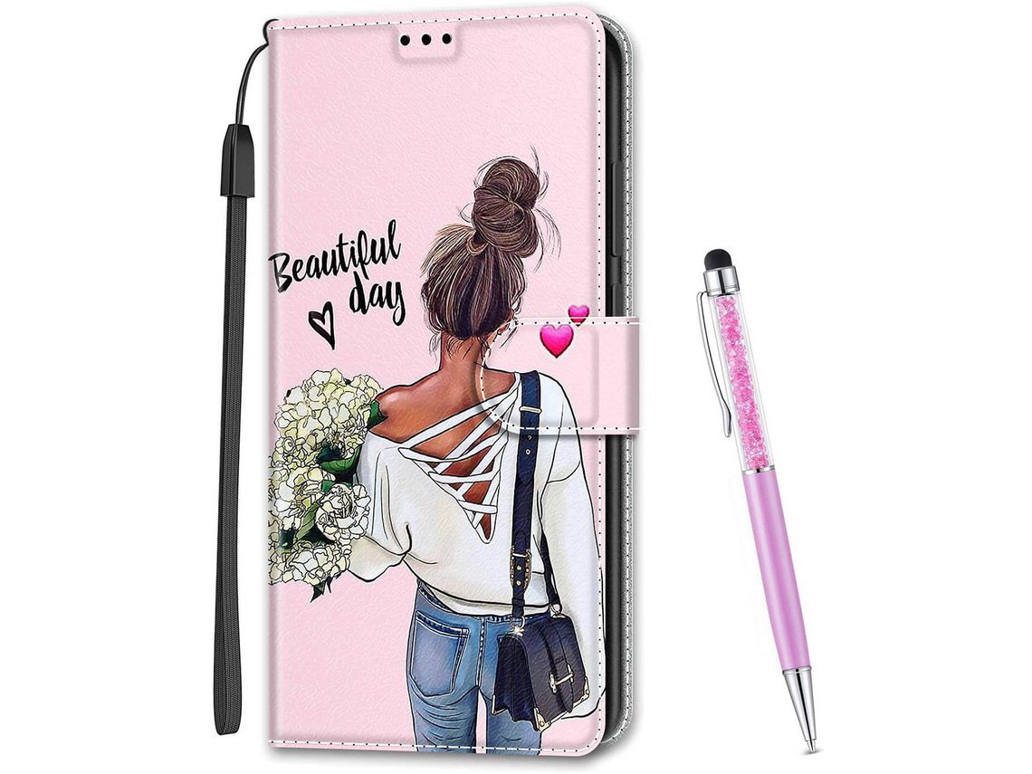 Capa Fólio para Samsung Galaxy A20/A30 HONGWE. Multicor