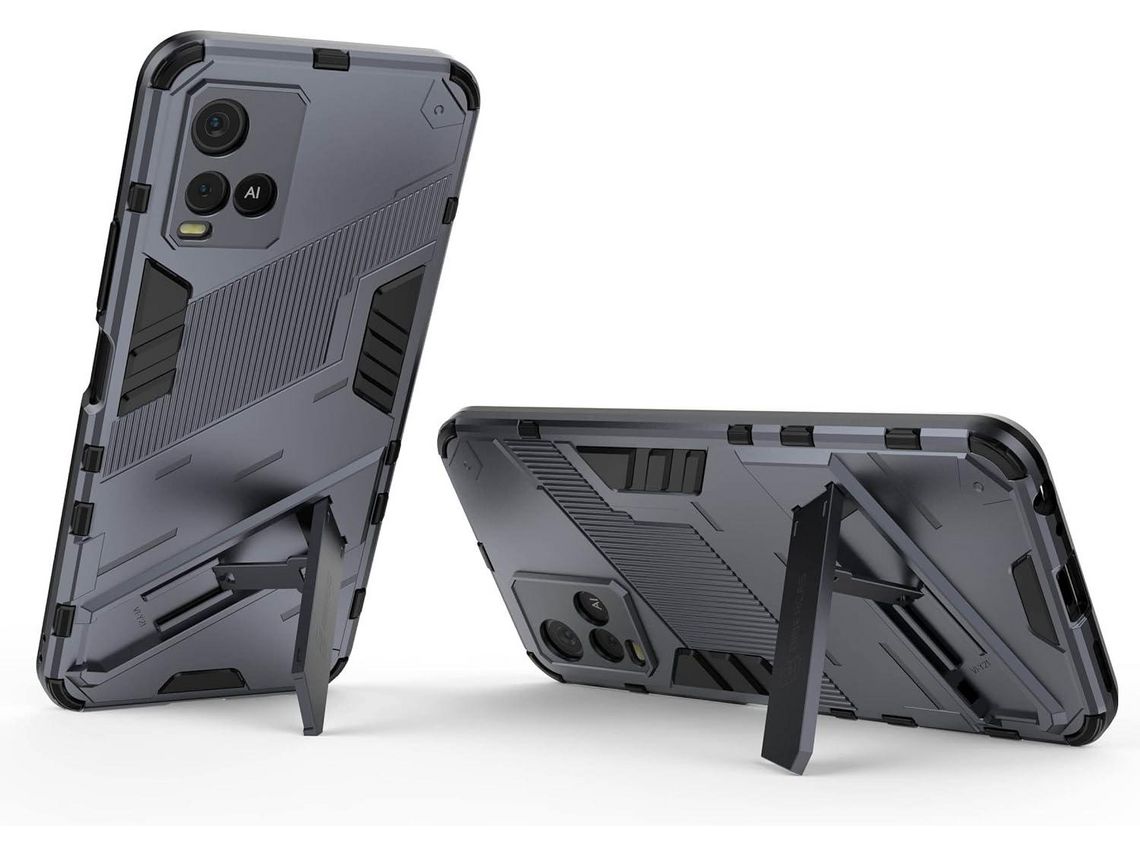 Capa para Huawei Nova Pro HONGWE. Anti-Choque Cinzento