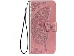 Capa Fólio para Samsung HONGWE. com Porta-Cartões Castanho