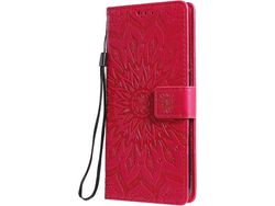 Capa Fólio para Samsung Galaxy A01 HONGWE. Castanho