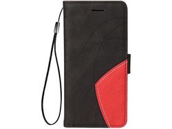 Capa Fólio para Xiaomi Redmi 12C, Redmi 11A Ultra HONGWE. com Porta-Cartões Castanho
