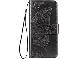 Capa para Xiaomi Poco M3 HONGWE. Pele Sintética Anti-Choque Magnética com Porta-Cartões Castanho