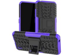 Capa para Xiaomi Poco M2 HONGWE. Anti-Choque Castanho